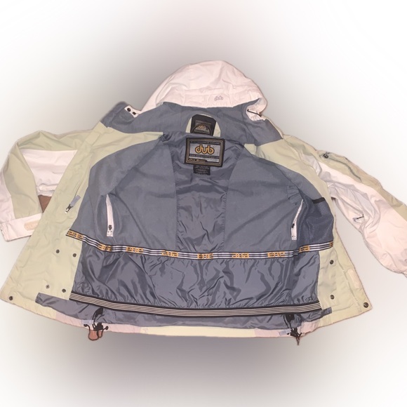 Dub Brand Vintage Women’s Snowboard Ski Winter Snow Sport Coat Jacket Small - Picture 8 of 13